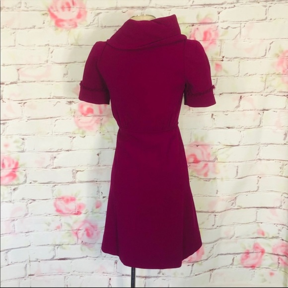 Marc by Marc Jacobs wrap neck wool sheath dress - Picture 4 of 8